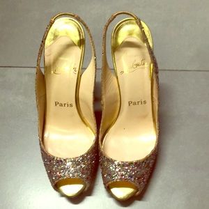 Christian Louboutin Glitter sandals